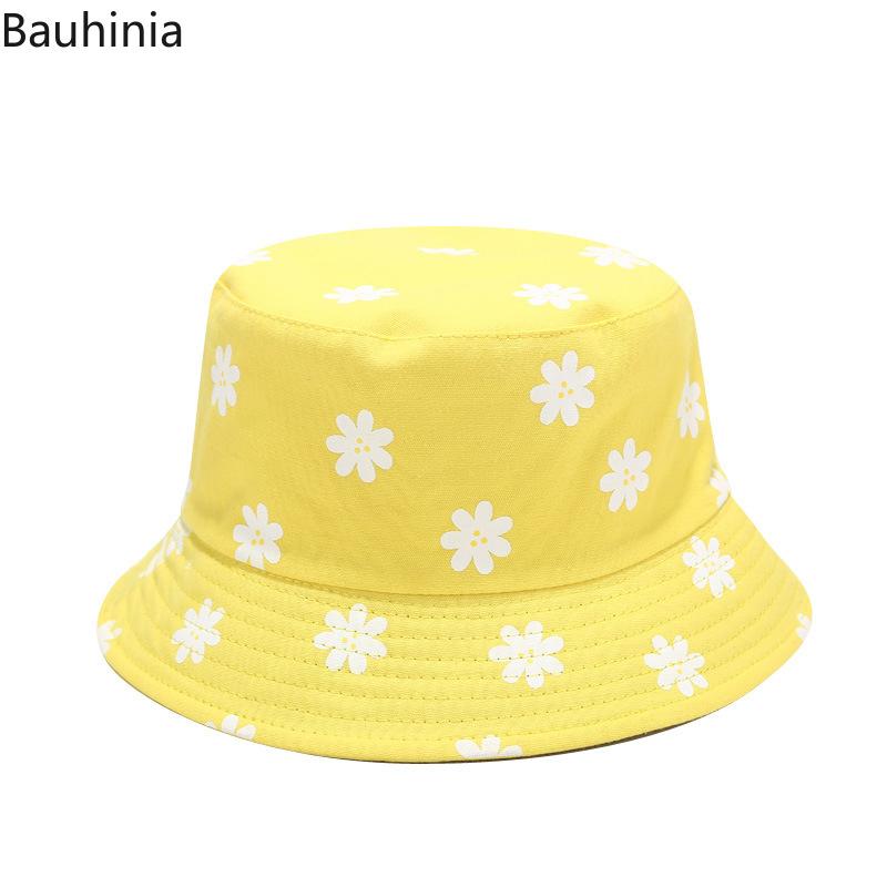 Bauhinia New Panama Flowers Print Cotton Bucket Hat Women Fashion Hip Hop Fisherman Hat Men Outdoor Summer Casual Bob Cap Female, Beige
Bauhinia New Panama Flowers Print Cotton Bucket Hat Women Fashion Hip Hop Fisherman Hat Men Outdoor Summer Casual Bob Cap Female, Beige