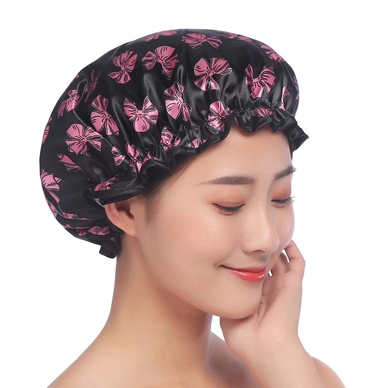 Waterproof Shower Cap High-quality Thicken Bath Hat Bathing Cap For Women Spa Bathing Accessory Hair Salon Bathroom Product
Waterproof Shower Cap High-quality Thicken Bath Hat Bathing Cap For Women Spa Bathing Accessory Hair Salon Bathroom Product