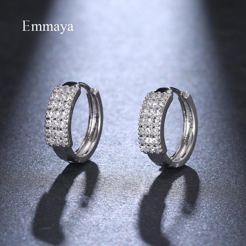 Emmaya Classic Style Circular Fahsion Ear Buckle Women Decoration Three Color Choice Zirconia Wedding Party Dazzling Choice
Emmaya Classic Style Circular Fahsion Ear Buckle Women Decoration Three Color Choice Zirconia Wedding Party Dazzling Choice