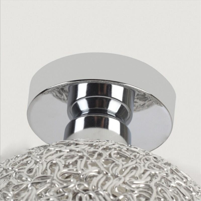 Modern Chandeliers Creative Aluminum Ceiling Light Crystal Chandeliers for Living Room Bedroom Hallway and Closet Lamp