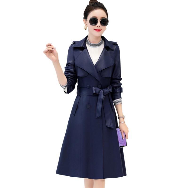 2020 New Spring Autumn Women Coat Fashion Double-breasted Female Belt Slim Trench Coat Casual Office Ladies Outerwear, Beige
2020 New Spring Autumn Women Coat Fashion Double-breasted Female Belt Slim Trench Coat Casual Office Ladies Outerwear, Beige