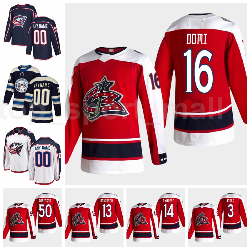 Men Hockey 9 Mikko Koivu Columbus Blue Jackets Reverse Retro Jersey 16 Max Domi 14 Gustav Nyquist 3 Seth Jones 13 Cam Atkinson, Red
Men Hockey 9 Mikko Koivu Columbus Blue Jackets Reverse Retro Jersey 16 Max Domi 14 Gustav Nyquist 3 Seth Jones 13 Cam Atkinson, Red