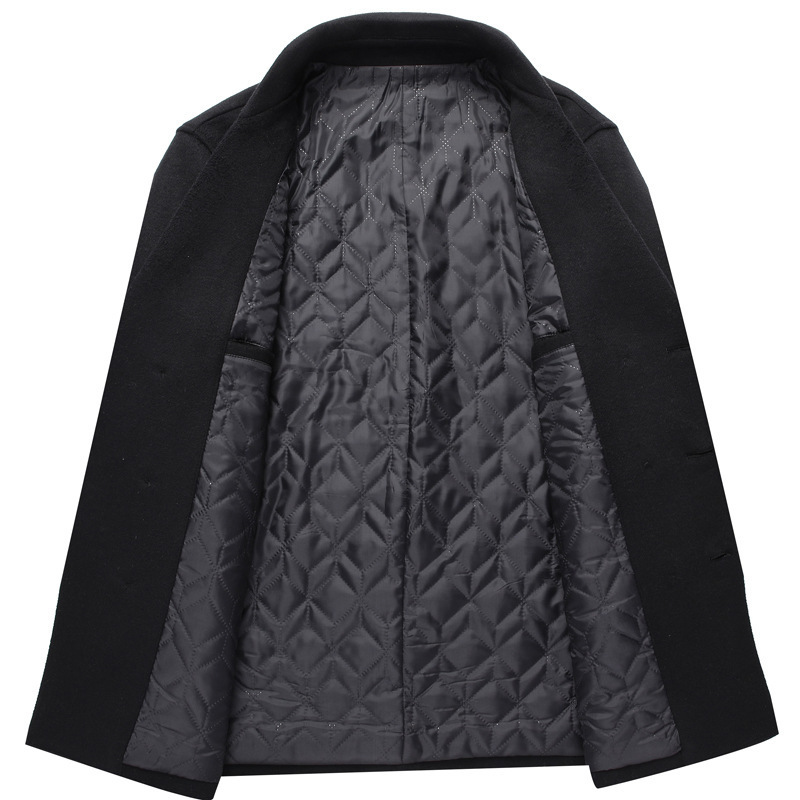 new arrival coat men high quality double breasted wool trench coat men,men's casual wool jackets plus-size M-4XL 201120