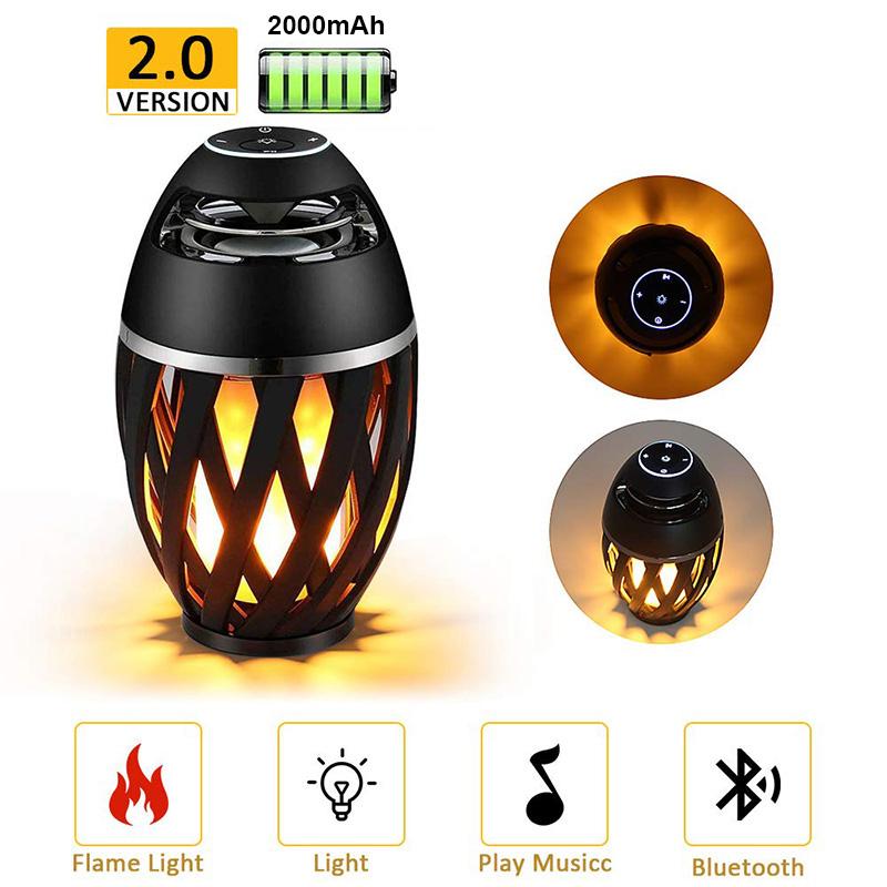 Led Flame Speakers, Flame Torch Speaker Bluetooth Wireless Portable Outdoor Speaker with LED Flickers Lights for /Android
Led Flame Speakers, Flame Torch Speaker Bluetooth Wireless Portable Outdoor Speaker with LED Flickers Lights for /Android