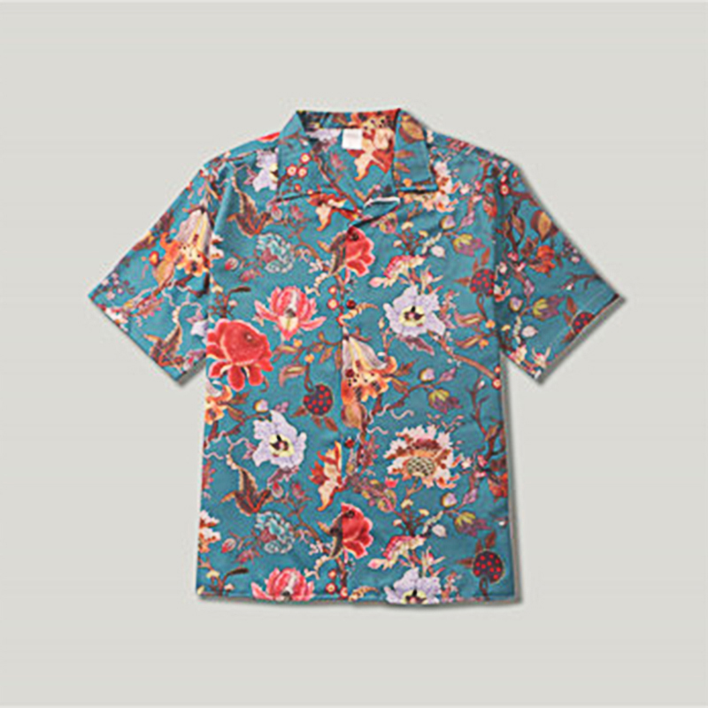Print Personalized Retro Full Flower Printed Loose Men' Shirt Turn-down Collar Short Sleeve Casual Dress Shirts Male, Kg-1
Print Personalized Retro Full Flower Printed Loose Men' Shirt Turn-down Collar Short Sleeve Casual Dress Shirts Male, Kg-1