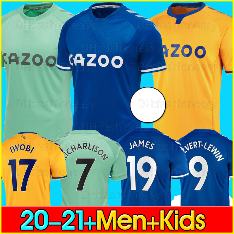 20 21 Soccer Jersey RICHARLISON KEAN SIGURDSSON Football Shirts 2020 2021 TOSUN WALCOTT Everton Home Away Men Kids Kit set uniforms, Black;yellow
20 21 Soccer Jersey RICHARLISON KEAN SIGURDSSON Football Shirts 2020 2021 TOSUN WALCOTT Everton Home Away Men Kids Kit set uniforms, Black;yellow