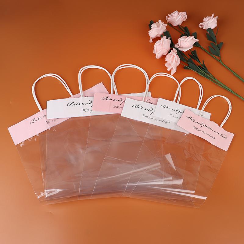 3 size Rose Tote Bag Transparent Gift Bags Wedding Party Decoration Can Hang Hard Girlfriend Flower Boxes
3 size Rose Tote Bag Transparent Gift Bags Wedding Party Decoration Can Hang Hard Girlfriend Flower Boxes