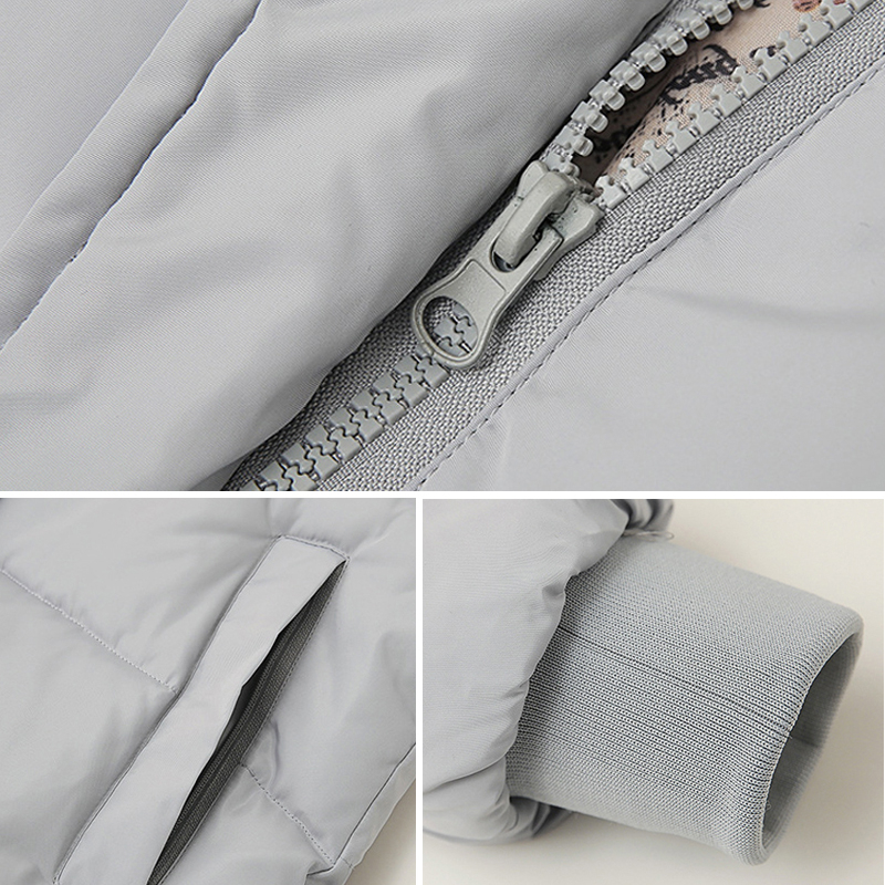 New Winter Jacket Women Hooded Thicken Coat Female fashion Warm Outwear Down Cotton-Padded Long Wadded Jacket Coat Parkas T200319