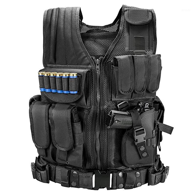 Tactical Vest Combat Army Armor Vests Molle Plate Carrier Swat Vest Outdoor Hunting Fishing CS Training1, Black
Tactical Vest Combat Army Armor Vests Molle Plate Carrier Swat Vest Outdoor Hunting Fishing CS Training1, Black