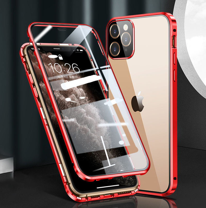 Iphone12 Mobile Phone Protective Shell New Apple 12PROMAX Magnetism Magnet Double-Sided Glass Wholesale Cell Phone Cases
Iphone12 Mobile Phone Protective Shell New Apple 12PROMAX Magnetism Magnet Double-Sided Glass Wholesale Cell Phone Cases