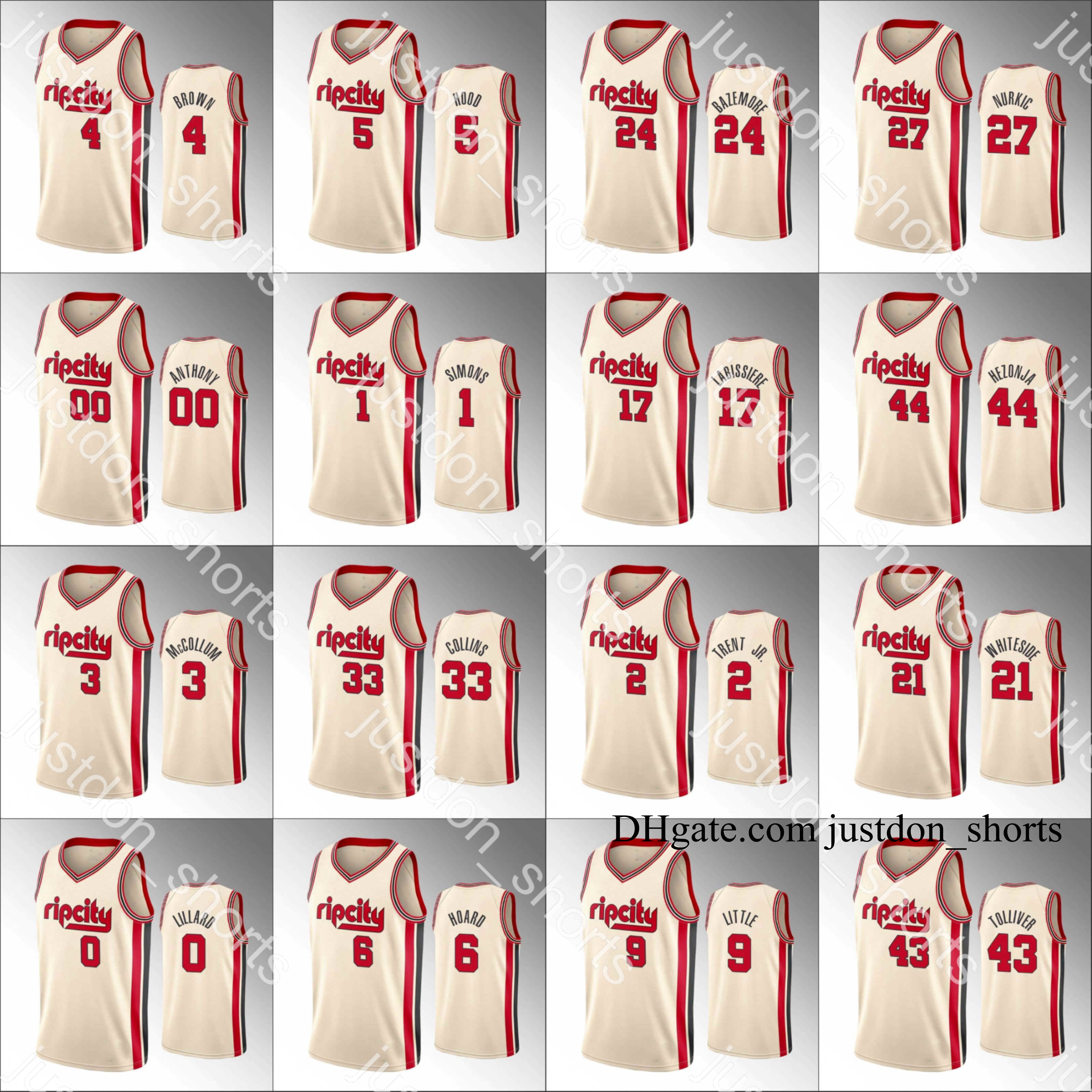 Portland Trail Blazers Jerseys Gary Trent Jr.Carmelo Anthony Damian Lillard C.J.McCollum Rodney Hood Hot Press City New Edition, Black;red
Portland Trail Blazers Jerseys Gary Trent Jr.Carmelo Anthony Damian Lillard C.J.McCollum Rodney Hood Hot Press City New Edition, Black;red