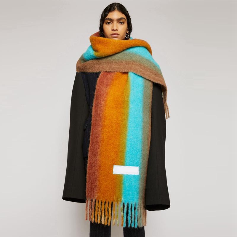 AC New Color Matching Spray Dyeing Warm Scarf In Autumn and Winter. Thick Imitation Cashmere Shawl Strip. Textured Scarf
AC New Color Matching Spray Dyeing Warm Scarf In Autumn and Winter. Thick Imitation Cashmere Shawl Strip. Textured Scarf