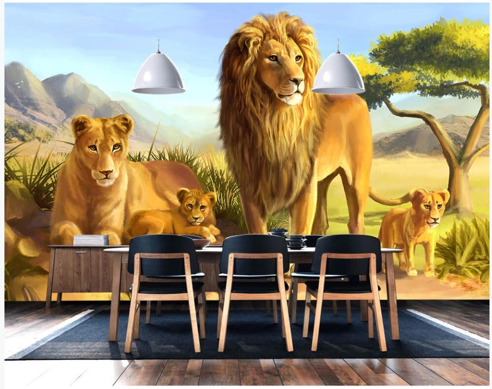 3d wallpaper custom photo mural African grassland animal lion living Room home decor 3d wall murals wallpaper for walls 3 d, Non-woven
3d wallpaper custom photo mural African grassland animal lion living Room home decor 3d wall murals wallpaper for walls 3 d, Non-woven