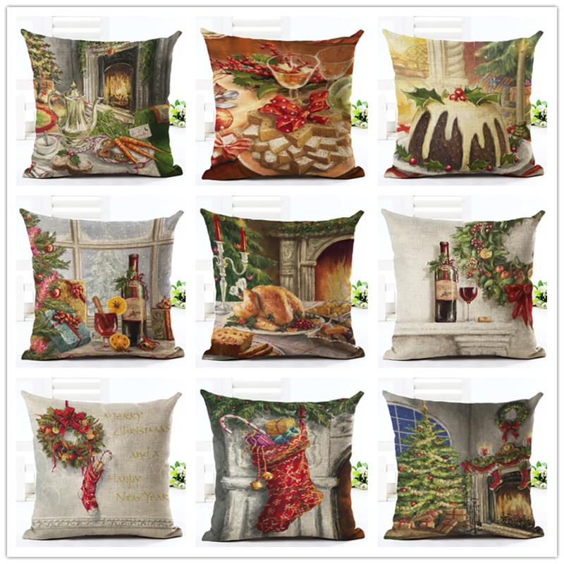 Happy New Year Throw Pillows Case Merry Christmas Gift Cartoon Seat Cushion Cover For Sofa Home Decor Pillowcases, M305013
Happy New Year Throw Pillows Case Merry Christmas Gift Cartoon Seat Cushion Cover For Sofa Home Decor Pillowcases, M305013