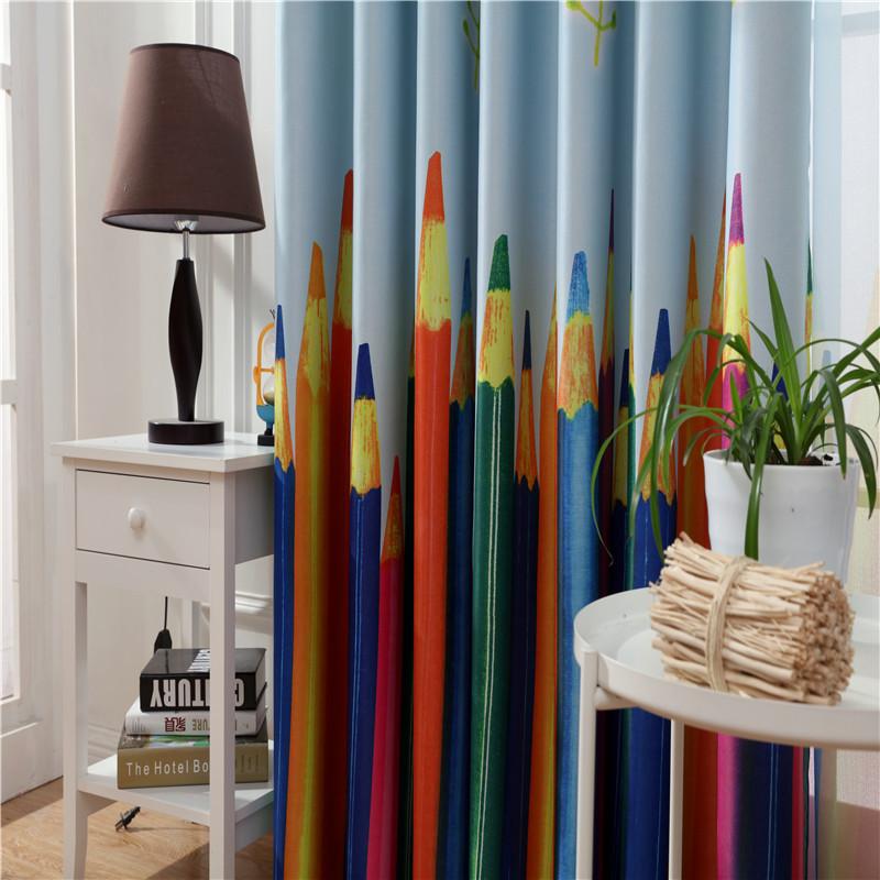 Modern Simple Pencil Printing Completely Obscured Curtains for Living Dining Room Bedroom, Blue tulle
Modern Simple Pencil Printing Completely Obscured Curtains for Living Dining Room Bedroom, Blue tulle