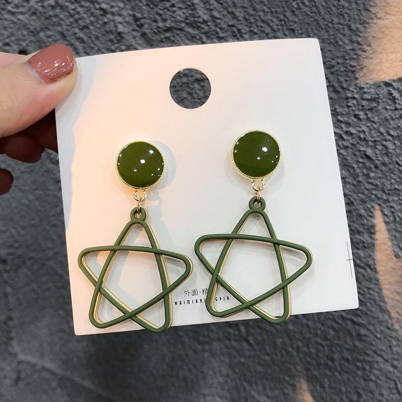 Dangle & Chandelier Temperament Hollow Five-pointed Star Pendant Earrings Korean Net Red Personality Tide Jewelry F1
Dangle & Chandelier Temperament Hollow Five-pointed Star Pendant Earrings Korean Net Red Personality Tide Jewelry F1