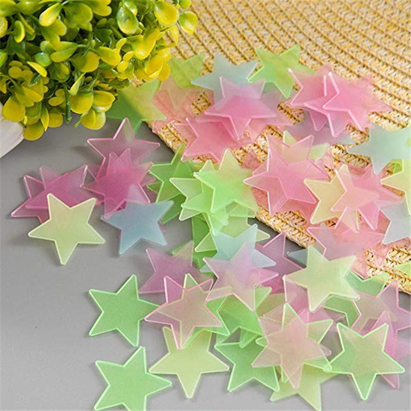 50/100pcs 3D Stars Glow In Dark Luminous Fluorescent Plastic Wall Sticker for Kids living room Home Decoration Special Festivel
50/100pcs 3D Stars Glow In Dark Luminous Fluorescent Plastic Wall Sticker for Kids living room Home Decoration Special Festivel