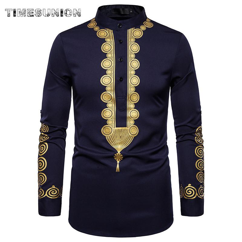 African Printing Dashiki Shirt Men Slim Long Sleeve Chemise Homme Ethnic Totem Design Mens Dress Shirts Wedding Party Camisas, White
African Printing Dashiki Shirt Men Slim Long Sleeve Chemise Homme Ethnic Totem Design Mens Dress Shirts Wedding Party Camisas, White