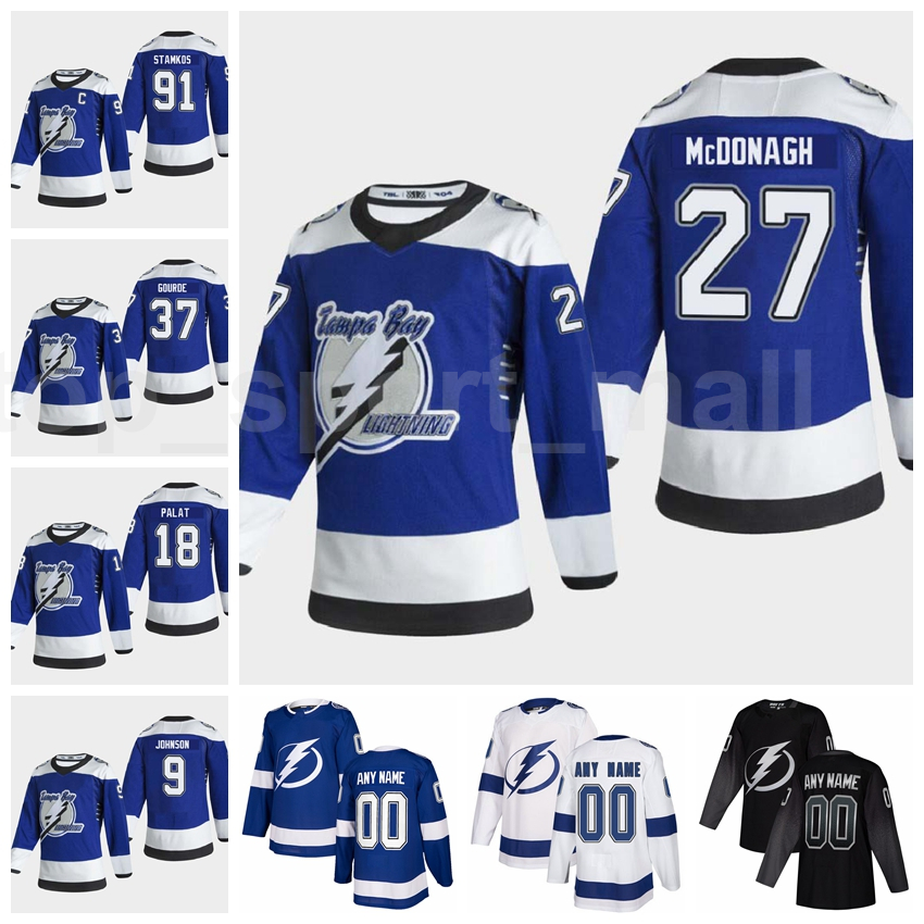 Tampa Bay Lightning Reverse Retro Hockey Jersey Stitched 14 Patrick Maroon 27 Ryan McDonagh 13 Cedric Paquette 81 Erik Cernak Jack Finley, Black;red
Tampa Bay Lightning Reverse Retro Hockey Jersey Stitched 14 Patrick Maroon 27 Ryan McDonagh 13 Cedric Paquette 81 Erik Cernak Jack Finley, Black;red