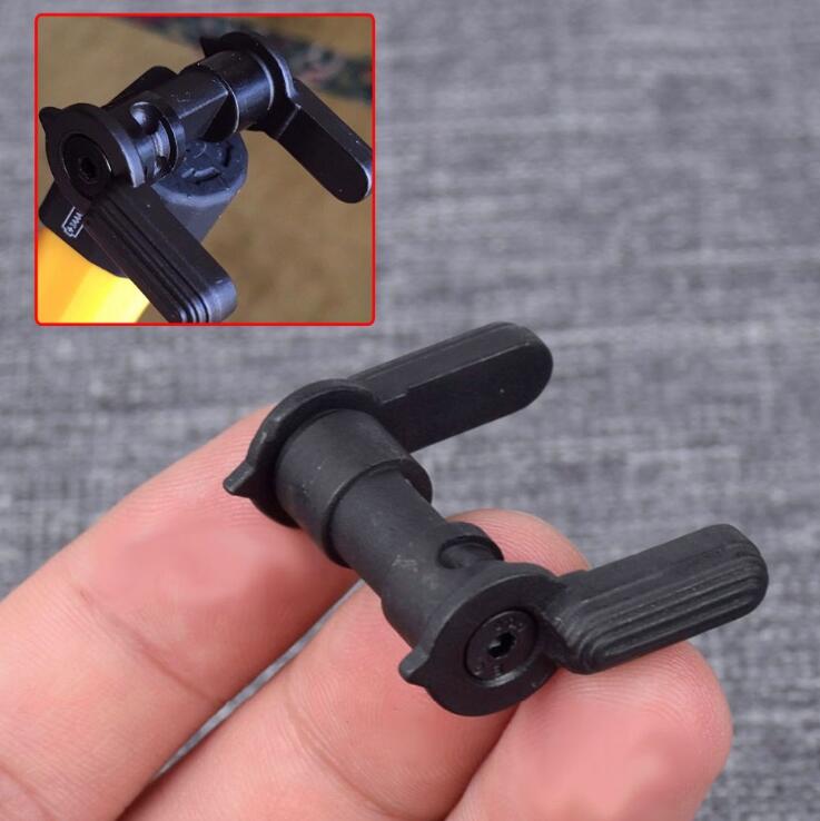 Steel 223 5.56 Ambi Dual Lever Safety Selector AR Safety Switch Ambidextrous Lever Mil-Spec Steel For AR15 Accessories Rifle
Steel 223 5.56 Ambi Dual Lever Safety Selector AR Safety Switch Ambidextrous Lever Mil-Spec Steel For AR15 Accessories Rifle
