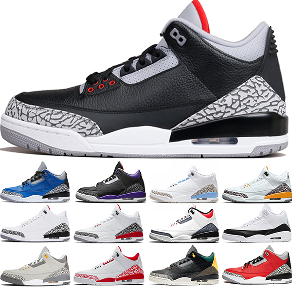 Jumpman 3s Men Basketball Shoes Black Cement Court Purple UNC Georgetown Midnight Navy Fire Red Tinker Mens Trainers Sports Sneaker Size 40-47
Jumpman 3s Men Basketball Shoes Black Cement Court Purple UNC Georgetown Midnight Navy Fire Red Tinker Mens Trainers Sports Sneaker Size 40-47