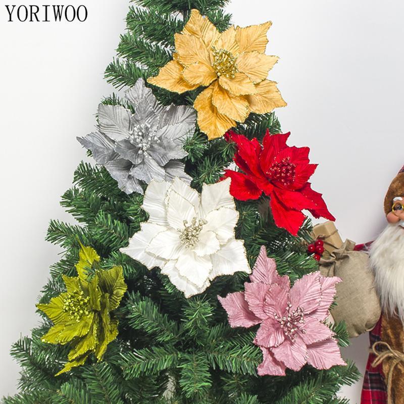 YORIWOO Artificial Christmas Flowers Arrangement Fake Flowers Merry Christmas Tree Decorations For Home 2020 Xmas Ornament Natal1
YORIWOO Artificial Christmas Flowers Arrangement Fake Flowers Merry Christmas Tree Decorations For Home 2020 Xmas Ornament Natal1