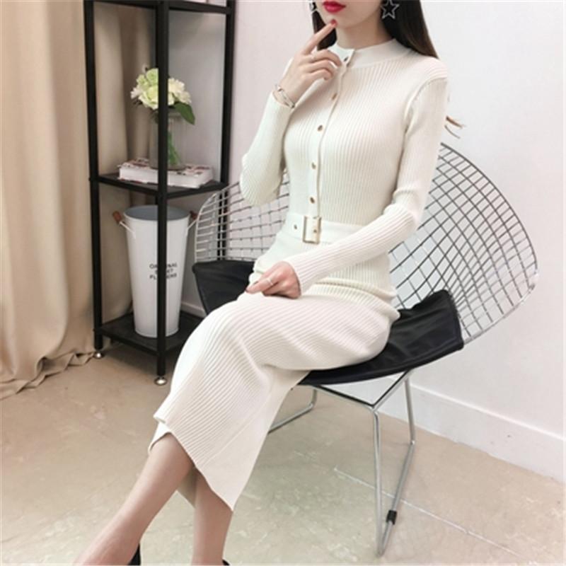 Casual Dresses Sweater Dress Women Korean Fashion Woman Sweaters Winter Cardigan Bodycon Plus Size Elegant, Black;gray
Casual Dresses Sweater Dress Women Korean Fashion Woman Sweaters Winter Cardigan Bodycon Plus Size Elegant, Black;gray