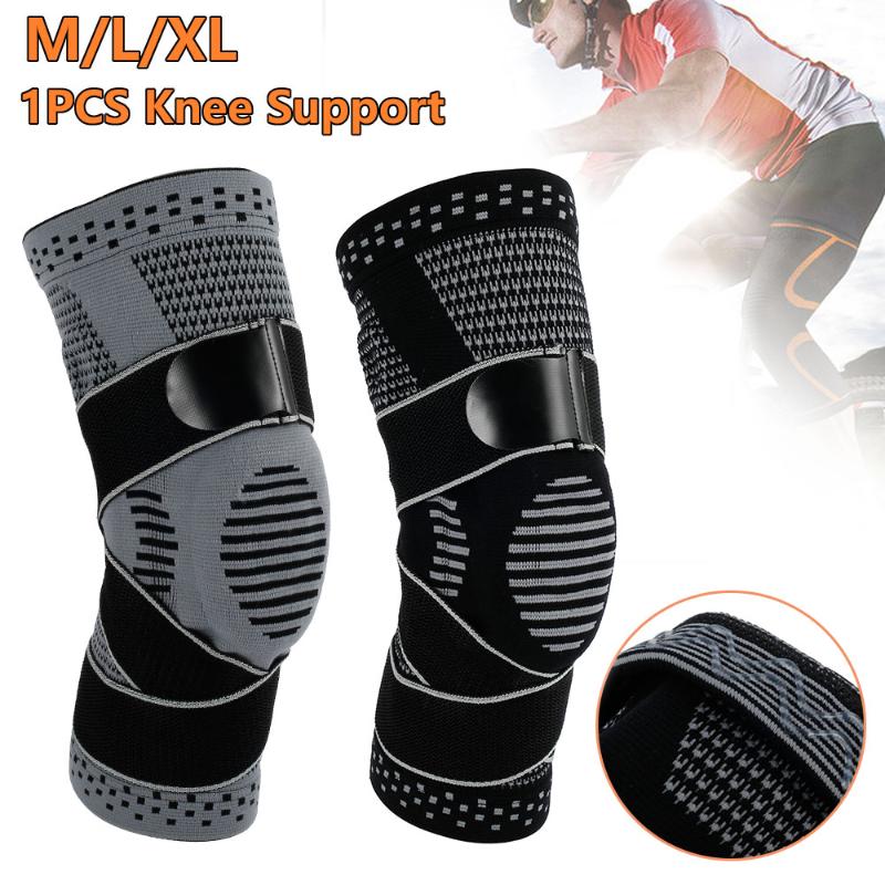 1PCS Sports Kneepad Pressurized Elastic Leg Protector Warm Bandage knee Brace For Fitness Running Basketball Tennis Cycling, Black
1PCS Sports Kneepad Pressurized Elastic Leg Protector Warm Bandage knee Brace For Fitness Running Basketball Tennis Cycling, Black