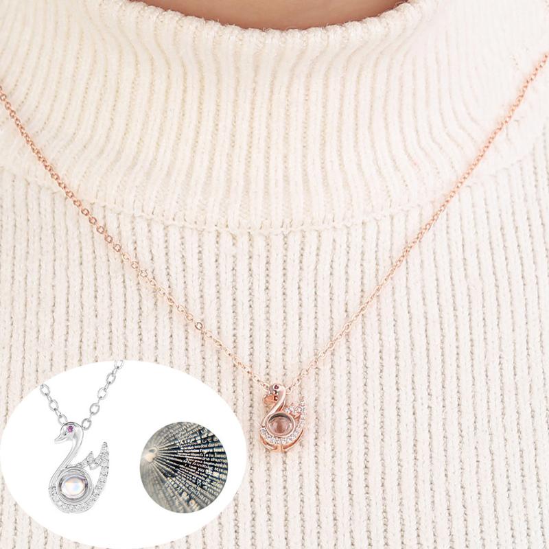 OTOKY Necklace New 100 Languages I Love You Bijouterie Valentine's Day Present Memory Projection Necklace Women Choker 19April17
OTOKY Necklace New 100 Languages I Love You Bijouterie Valentine's Day Present Memory Projection Necklace Women Choker 19April17