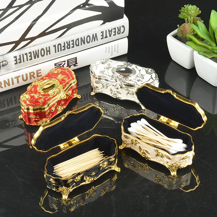 European style cotton pick box creative toothpick box lovely toothpick high grade base jewelry storage
European style cotton pick box creative toothpick box lovely toothpick high grade base jewelry storage