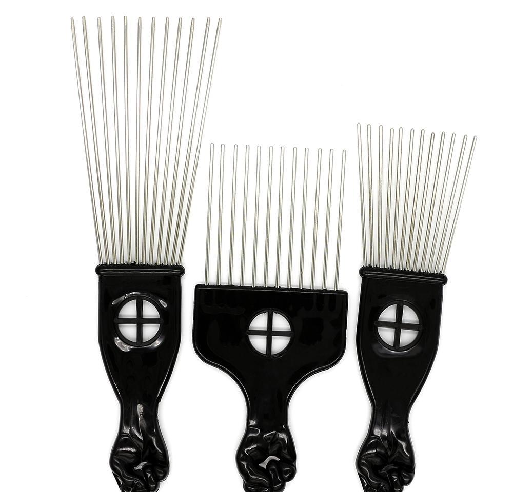 Fist Afro Stianless Steel Wide Pick Metal Hair Plast Comb Handle Fist Brush Teeth Black With Afro sqcIt babyskirt
Fist Afro Stianless Steel Wide Pick Metal Hair Plast Comb Handle Fist Brush Teeth Black With Afro sqcIt babyskirt