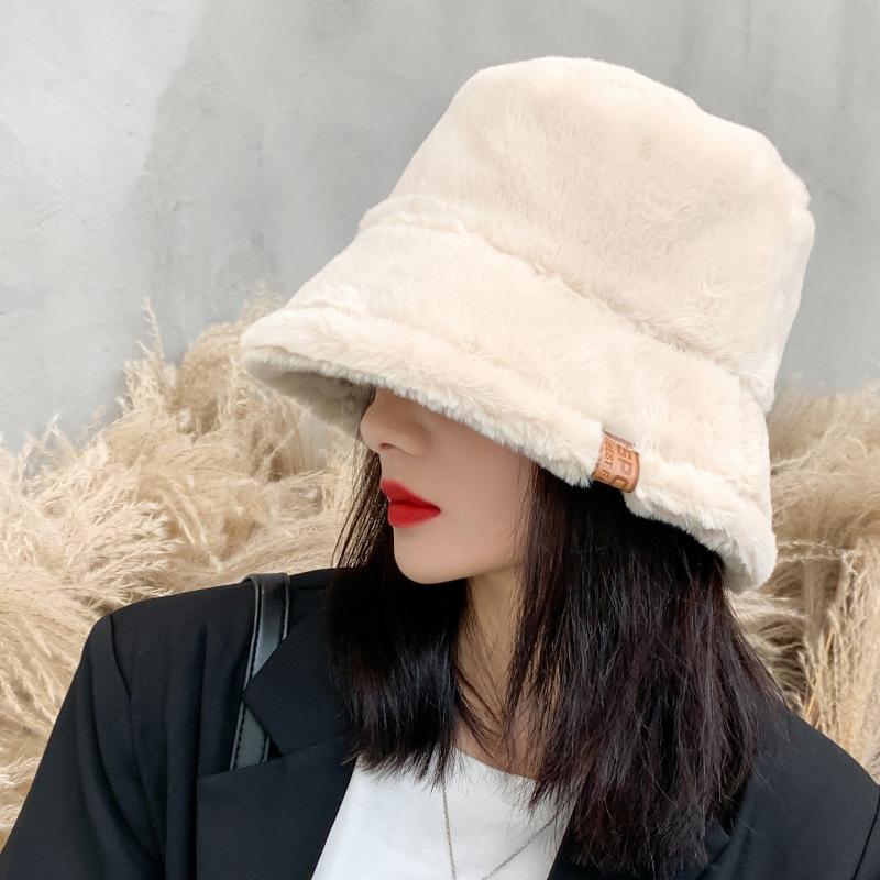 Korean version of the hat female autumn and winter Japanese sweet and cute faux fur barreled leopard print plush fisherman warm, Black
Korean version of the hat female autumn and winter Japanese sweet and cute faux fur barreled leopard print plush fisherman warm, Black