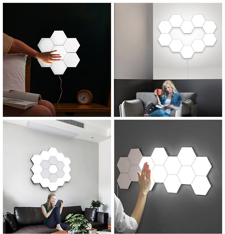 1 pcs Quantum lamp LED Lamp Modular Touch Sensitive Lighting Hexagonal Night Light Lamps Wall Lamp Hexagonal wall light
1 pcs Quantum lamp LED Lamp Modular Touch Sensitive Lighting Hexagonal Night Light Lamps Wall Lamp Hexagonal wall light