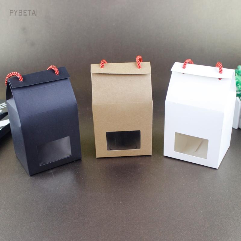 Gift Wrap 20pcs/lot- Natural Kraft Paper Candy Boxes With Handle Bag For Snack Cookie Chocolates Package Wedding Party Favors
Gift Wrap 20pcs/lot- Natural Kraft Paper Candy Boxes With Handle Bag For Snack Cookie Chocolates Package Wedding Party Favors