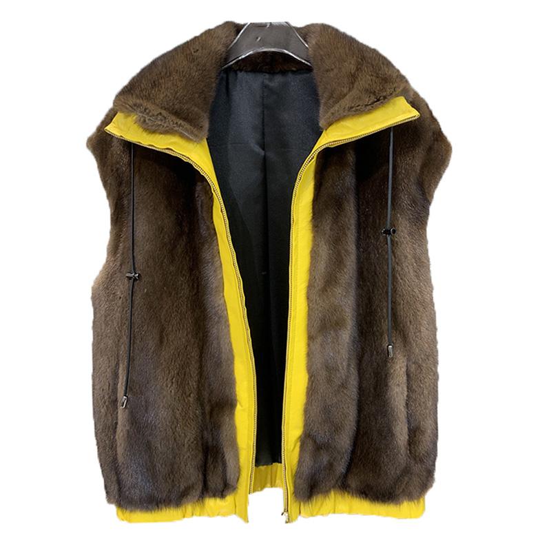2021 New Real Coat Sleeveless Genuine Natural Fur Gilet Autumn Winter Women Vest Luxury Clothes For Female Outerwear, Gray
2021 New Real Coat Sleeveless Genuine Natural Fur Gilet Autumn Winter Women Vest Luxury Clothes For Female Outerwear, Gray