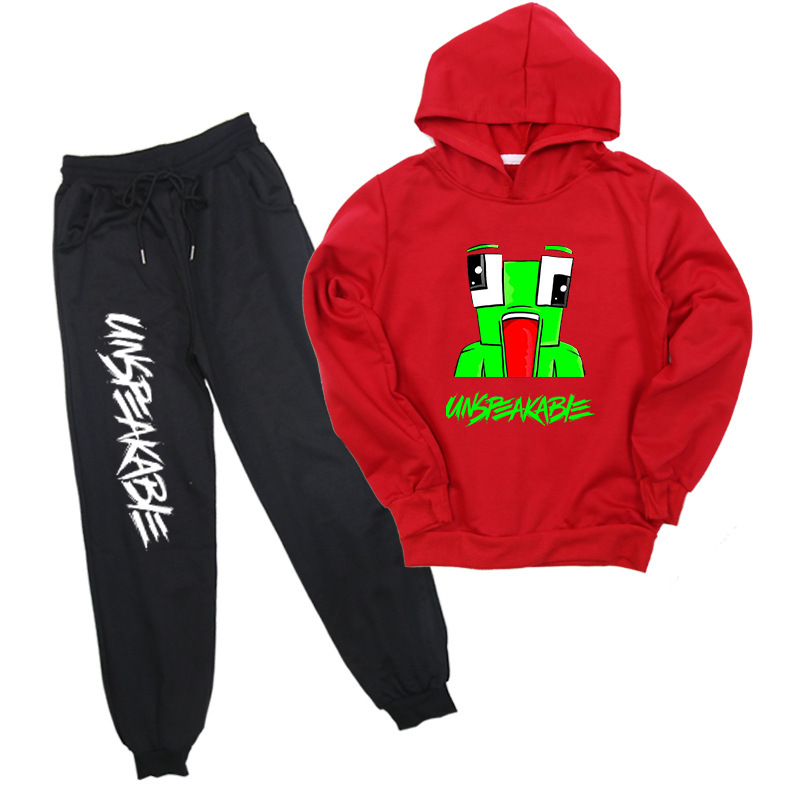 New Fashion High Quality Unspeakable Printed Children Pullover Hoodie and Harem Pants Jogging Suit LJ201126, Gray
New Fashion High Quality Unspeakable Printed Children Pullover Hoodie and Harem Pants Jogging Suit LJ201126, Gray