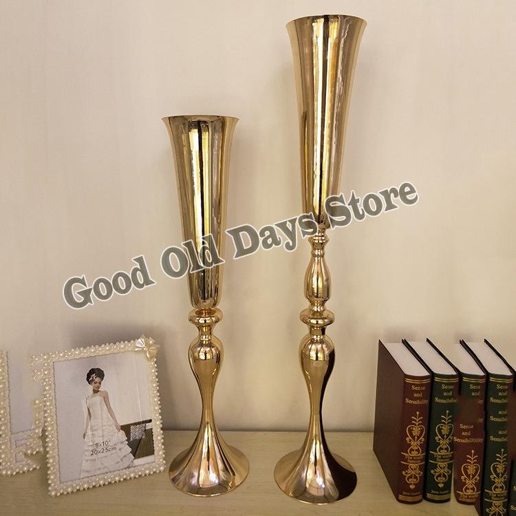 73cm/90cm Gold silver Tabletop Vase Metal Flower Vase Table Centerpiece For Mariage Metal Flowers Vases 10pcs/lot
73cm/90cm Gold silver Tabletop Vase Metal Flower Vase Table Centerpiece For Mariage Metal Flowers Vases 10pcs/lot