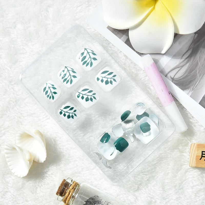 Square Press On Nail Tips 24PCS Fresh Summer 3D Toe Fake Nails Foot Full Toes Nail Art Tips False Nails With Glue For Lady Girls
Square Press On Nail Tips 24PCS Fresh Summer 3D Toe Fake Nails Foot Full Toes Nail Art Tips False Nails With Glue For Lady Girls