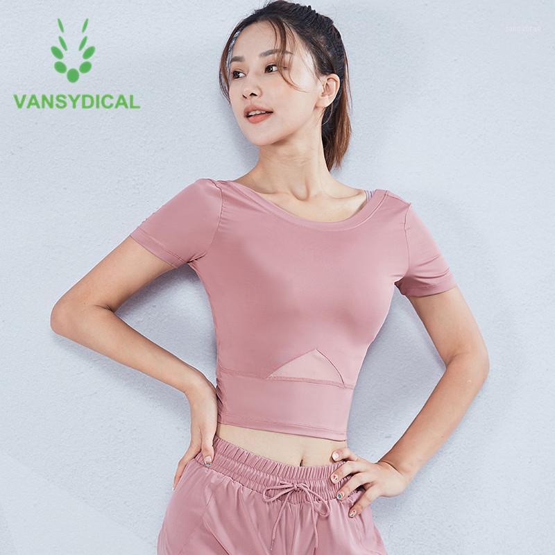 Vansydical Gym Yoga Shirts Short Sleeve Women Slim Sports Workout Cropped Tops Mesh Quick Dry Activewear Fitness Running T-shirt1, Btr1341
Vansydical Gym Yoga Shirts Short Sleeve Women Slim Sports Workout Cropped Tops Mesh Quick Dry Activewear Fitness Running T-shirt1, Btr1341