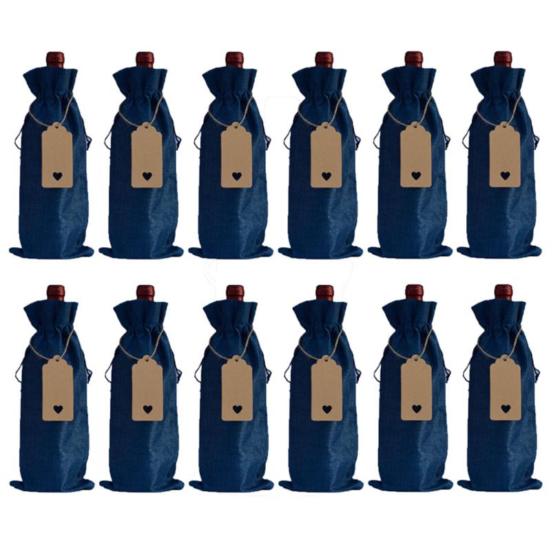 12pcs Home With Hang Tag Wine Bottle Dinner Travel Linen With Drawstring Reusable Gift Bag Dust Proof Party Wedding Tasting
12pcs Home With Hang Tag Wine Bottle Dinner Travel Linen With Drawstring Reusable Gift Bag Dust Proof Party Wedding Tasting
