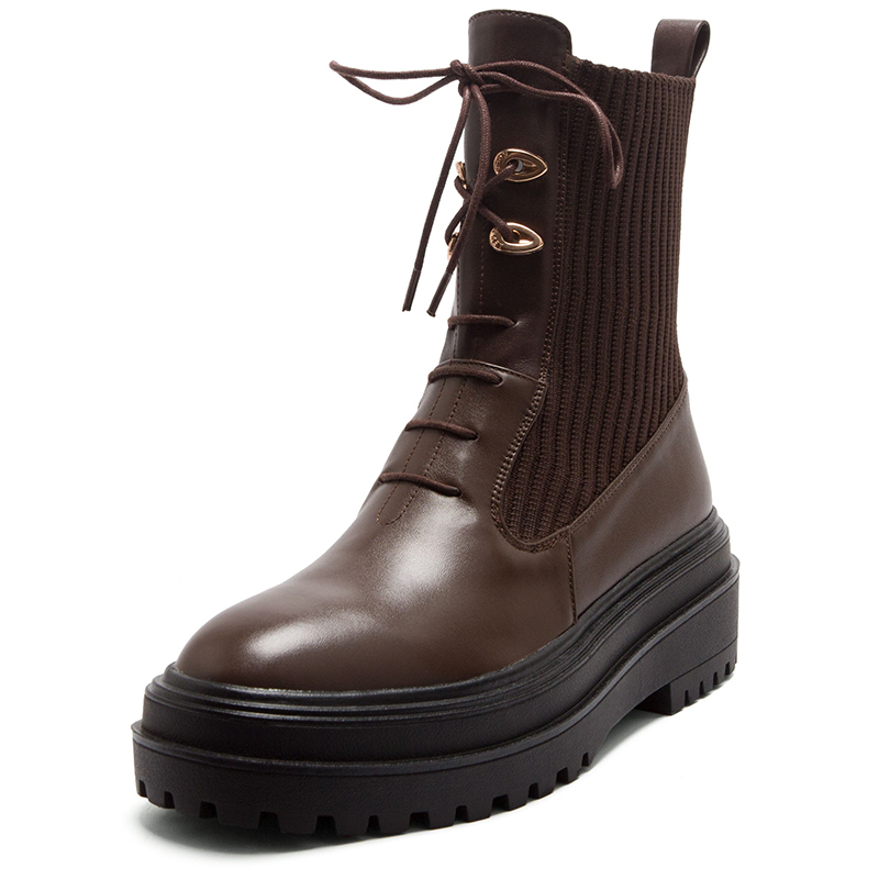 Ins mulheres quentes tornozelo de couro natural + flyknik boot tubo europeu e americano magro botas curtas celebridade online DEF9, Black-winter
Ins mulheres quentes tornozelo de couro natural + flyknik boot tubo europeu e americano magro botas curtas celebridade online DEF9, Black-winter