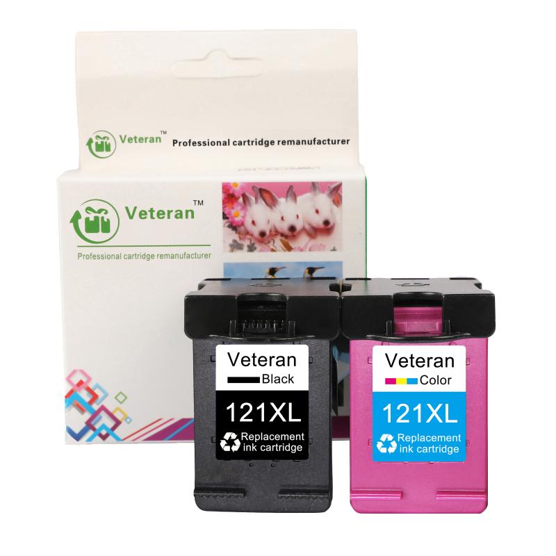 Veteran 121XL for 121 Ink Cartridge Deskjet D2563 F4283 F4282 F2423 F2493 F4213 F4275 Printer
Veteran 121XL for 121 Ink Cartridge Deskjet D2563 F4283 F4282 F2423 F2493 F4213 F4275 Printer