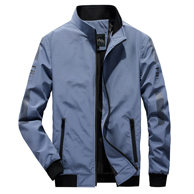 Autumn Casual Jacket Men Loose Large Size Stand-up Collar Outdoor Sports Thin Jacket, Black;brown
Autumn Casual Jacket Men Loose Large Size Stand-up Collar Outdoor Sports Thin Jacket, Black;brown