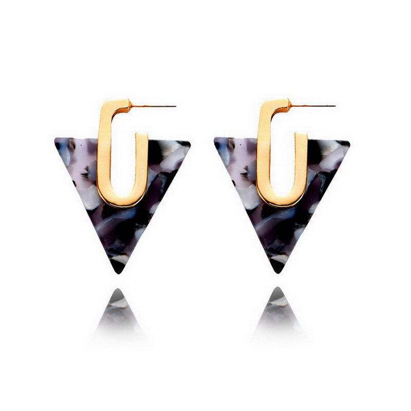 ZWPON 2021 New Acetate Triangle Hoop Earrings Fashion Women Statement Earrings Pendientes Designer Jewelry Wholesale
ZWPON 2021 New Acetate Triangle Hoop Earrings Fashion Women Statement Earrings Pendientes Designer Jewelry Wholesale