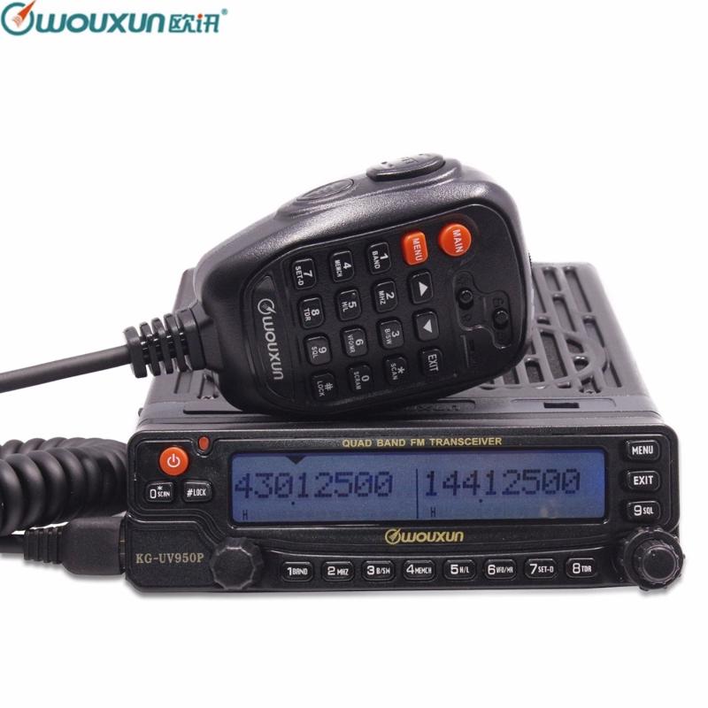 Wouxun KG-UV950P Quad Bands Transmission Eight Bands Reception High Power Output Mobile Transceiver With Multi Functions Radio
Wouxun KG-UV950P Quad Bands Transmission Eight Bands Reception High Power Output Mobile Transceiver With Multi Functions Radio