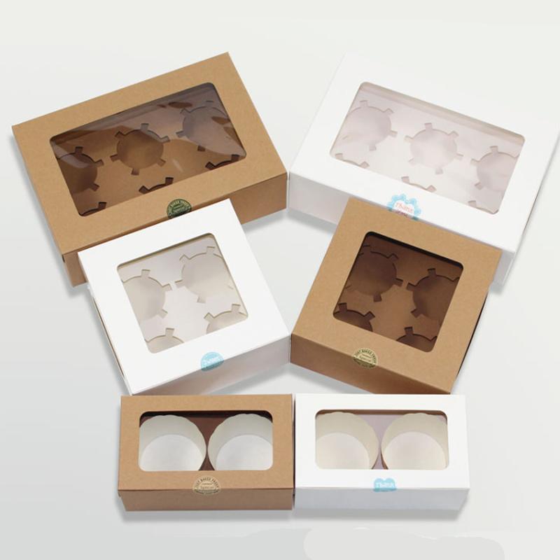 20pcs/lot 9/24/16x16x7.5cm 2/6/4 Cupcakes boxes with PVC Window, Cookie packaging boxes, kraft cardboard Square Muffin Boxes 2c
20pcs/lot 9/24/16x16x7.5cm 2/6/4 Cupcakes boxes with PVC Window, Cookie packaging boxes, kraft cardboard Square Muffin Boxes 2c