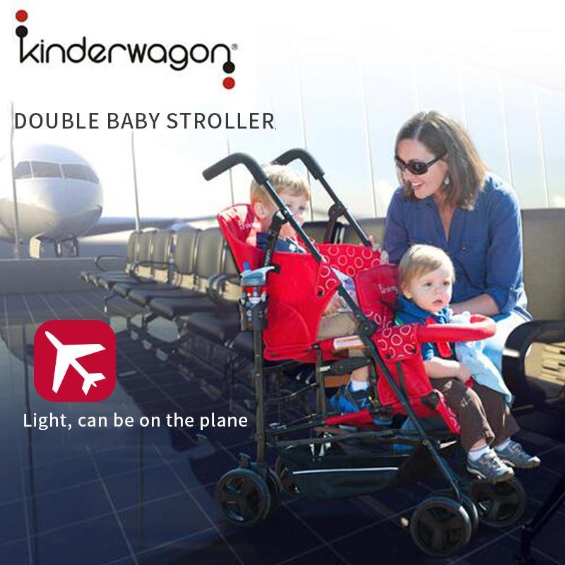 

Kinderwagon twin double baby stroller big light folding super light twins baby stroller two carriage pram with car seat1