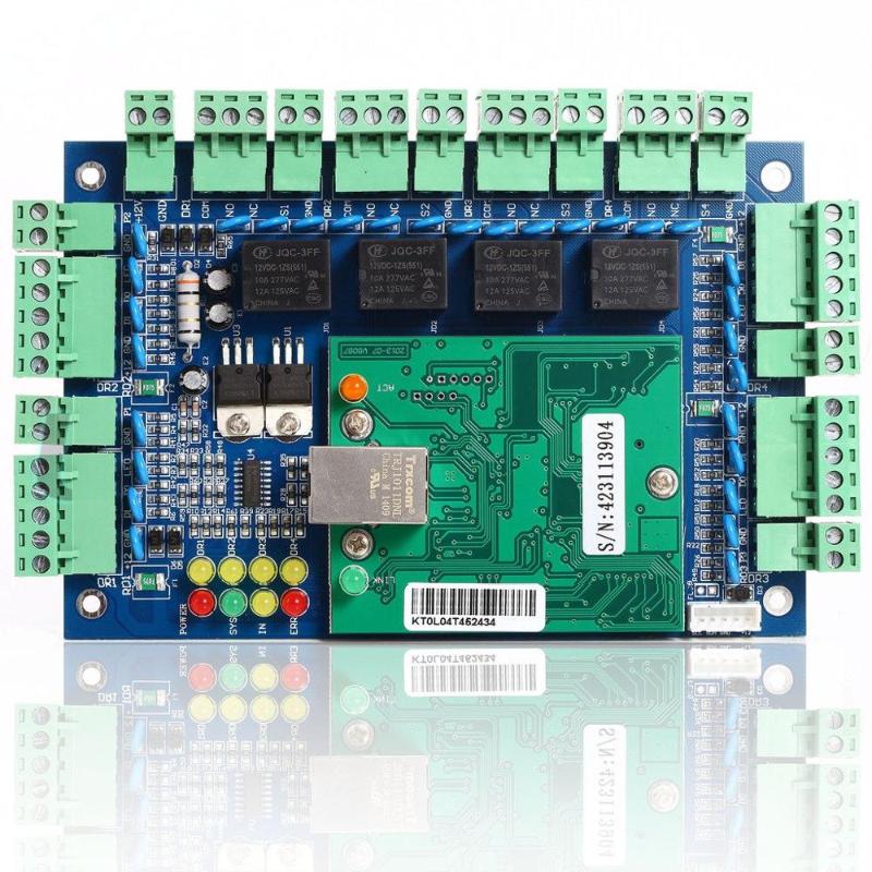 Wiegand TCP/IP Network Door Entry Access Control Panel Board Controller security solutions access System Free Software
Wiegand TCP/IP Network Door Entry Access Control Panel Board Controller security solutions access System Free Software