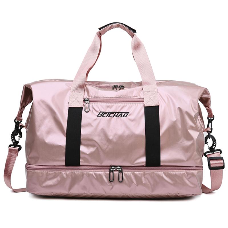 Large Capacity Gym Yoga Sport Handbag Unisex Training Fitness Shiny Shoulder Bag Multi-Pockets Female Shoulder Bags, Pink
Large Capacity Gym Yoga Sport Handbag Unisex Training Fitness Shiny Shoulder Bag Multi-Pockets Female Shoulder Bags, Pink