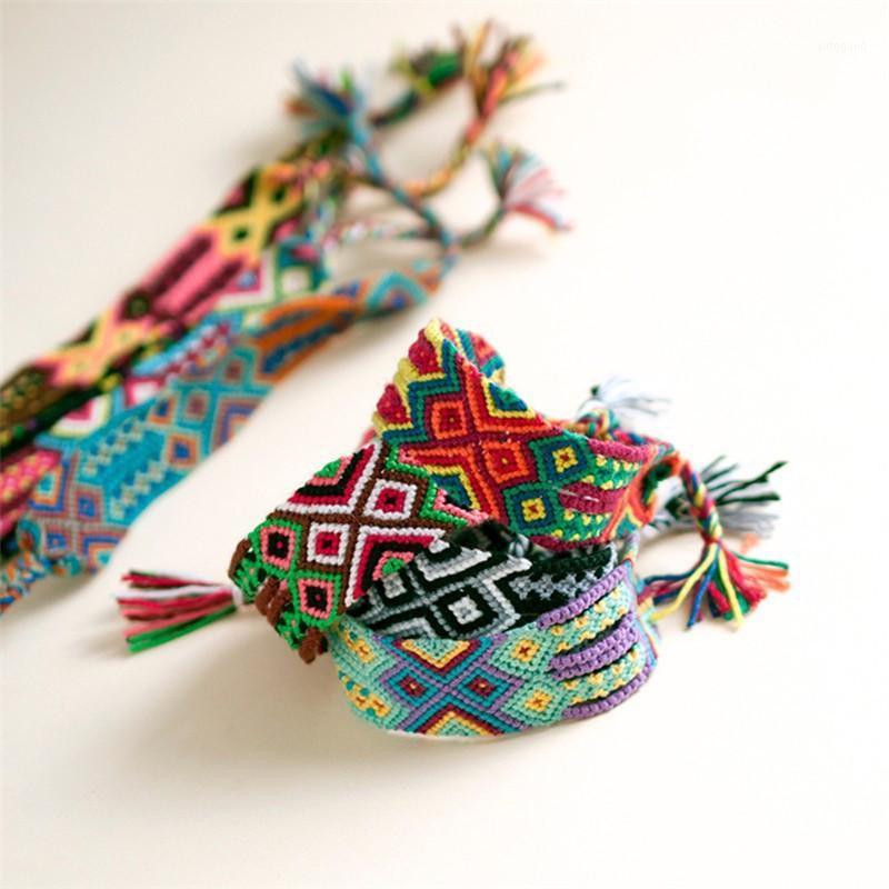 Charm Bracelets Handmade Woven Rope String Hippy Boho Rainbow Silk Macrame Embroidery Cotton Friendship For Women And Men1
Charm Bracelets Handmade Woven Rope String Hippy Boho Rainbow Silk Macrame Embroidery Cotton Friendship For Women And Men1